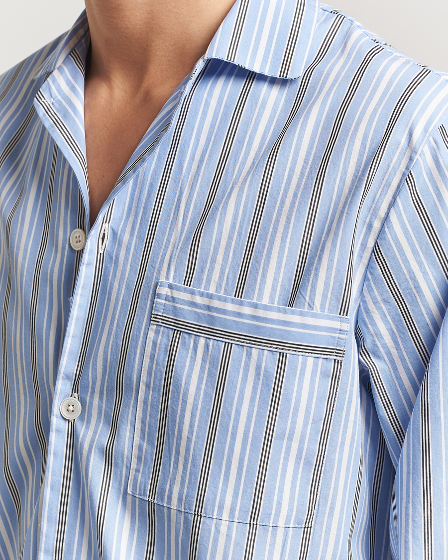 Hombres | Pijamas y batas | Tekla | Poplin Pyjama Shirt Stave Stripes