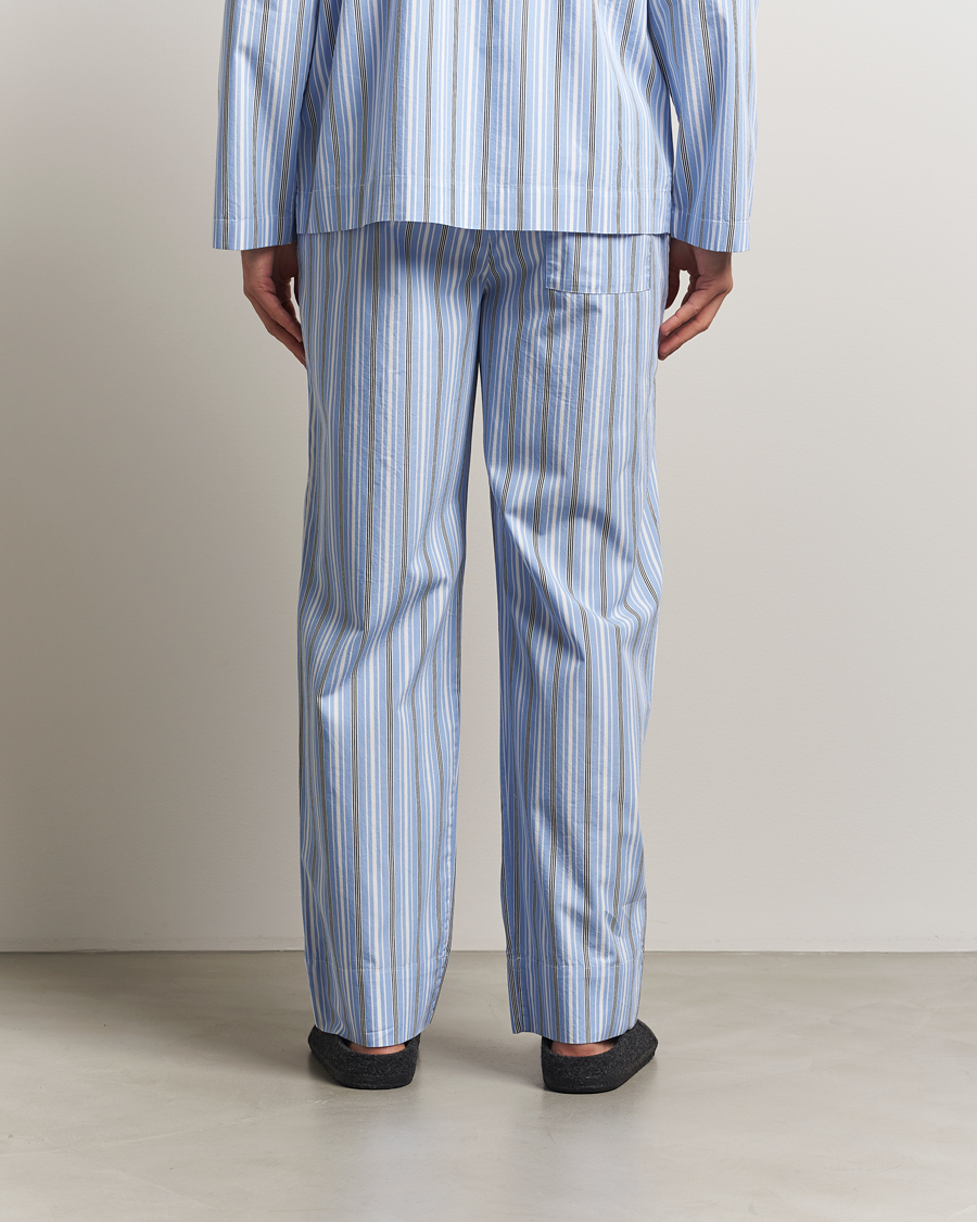 Hombres | Pijamas y batas | Tekla | Poplin Pyjama Pants Stave Stripes