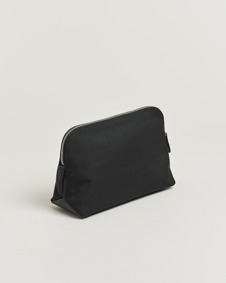 Hombres | Bolsos | Smythson | Canvas Norton Travel Pouch Black