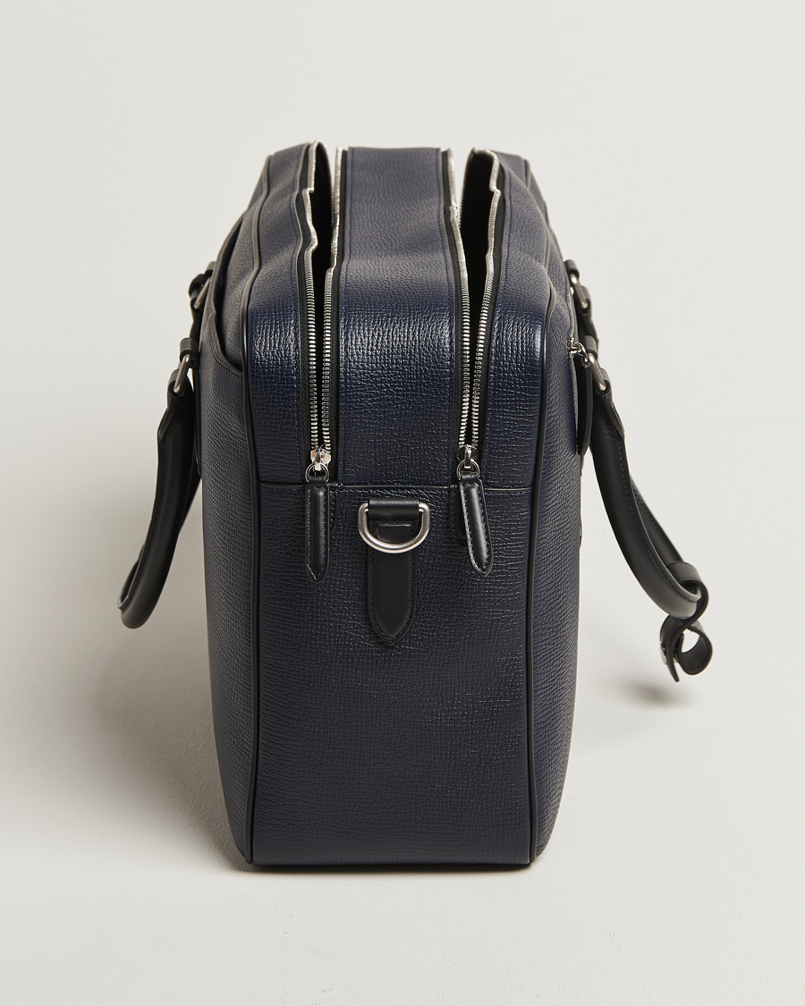Hombres | Bolsos | Smythson | Ludlow 48 Hours Travel Bag Navy