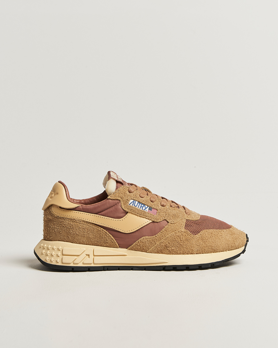Hombres | Zapatillas | Autry | Reelwind Running Sneaker Beige/Brown