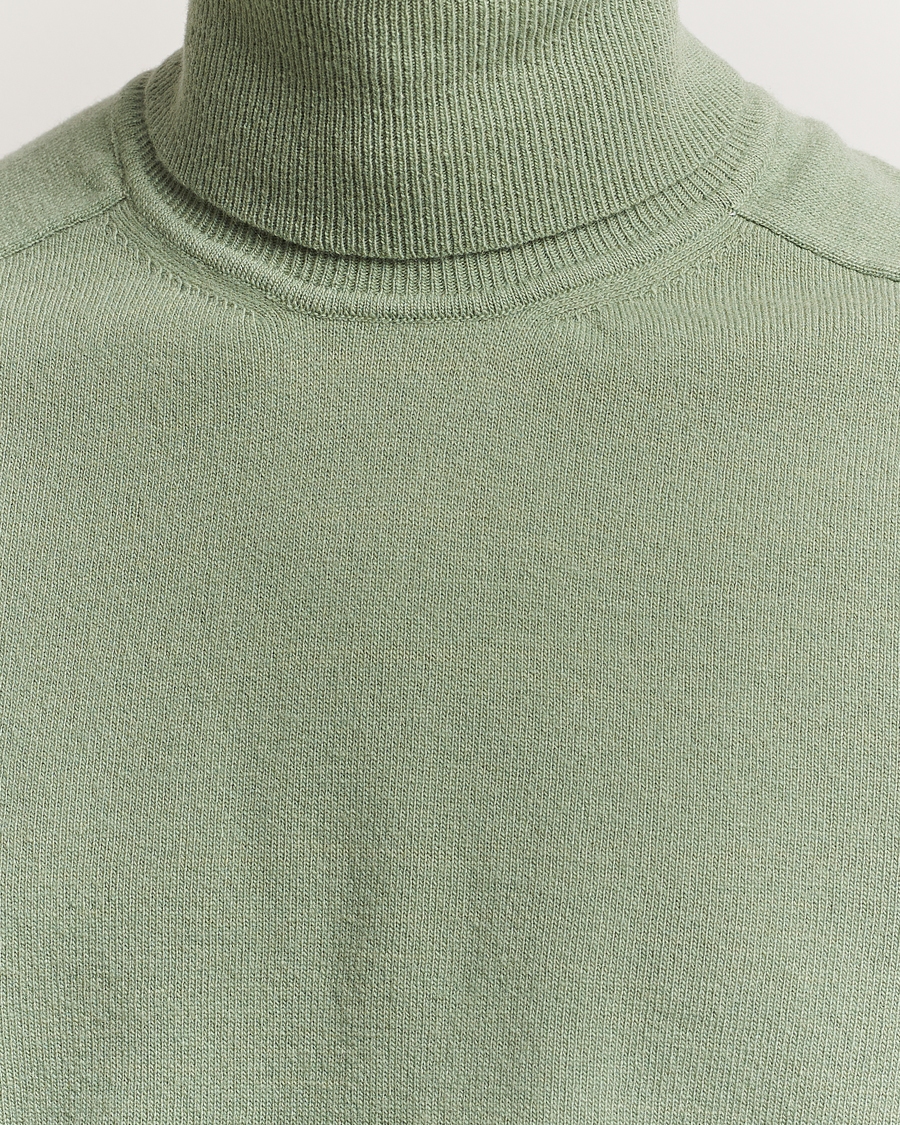 Hombres | Jerséis y prendas de punto | Altea | Wool/Cashmere Rollneck Green