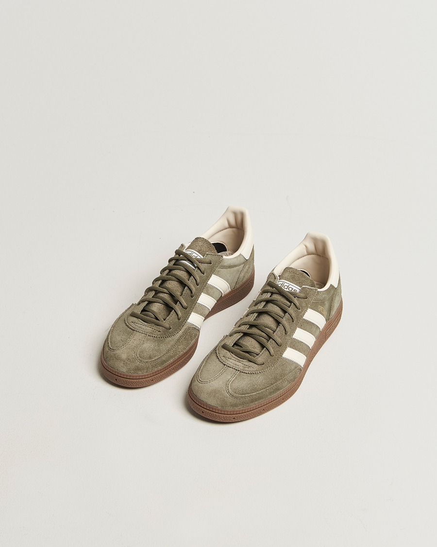 Hombres | adidas Originals Handball Spezial Sneaker Olive/White | adidas Originals | Handball Spezial Sneaker Olive/White