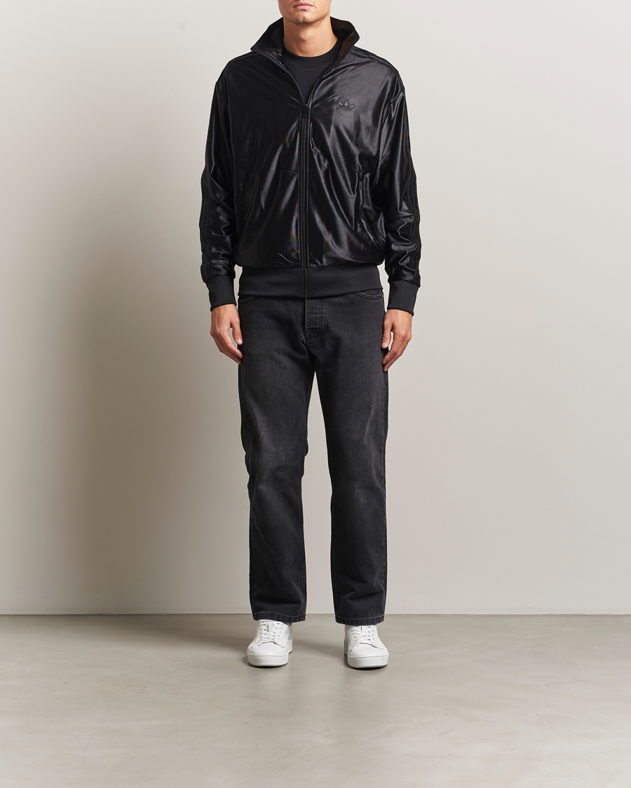 Hombres | Jerséis y prendas de punto | adidas Originals | Firebird Tonal Track Jacket Black