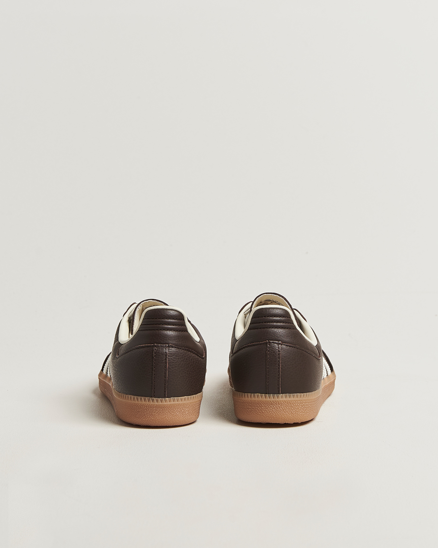 Hombres | adidas Originals Samba OG Sneaker Dark Brown/Off White | adidas Originals | Samba OG Sneaker Dark Brown/Off White