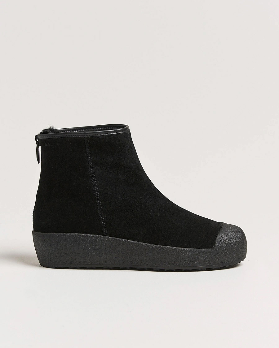 Hombres | Bally Guard III M Soft Curling Boot Black | Bally | Guard III M Soft Curling Boot Black