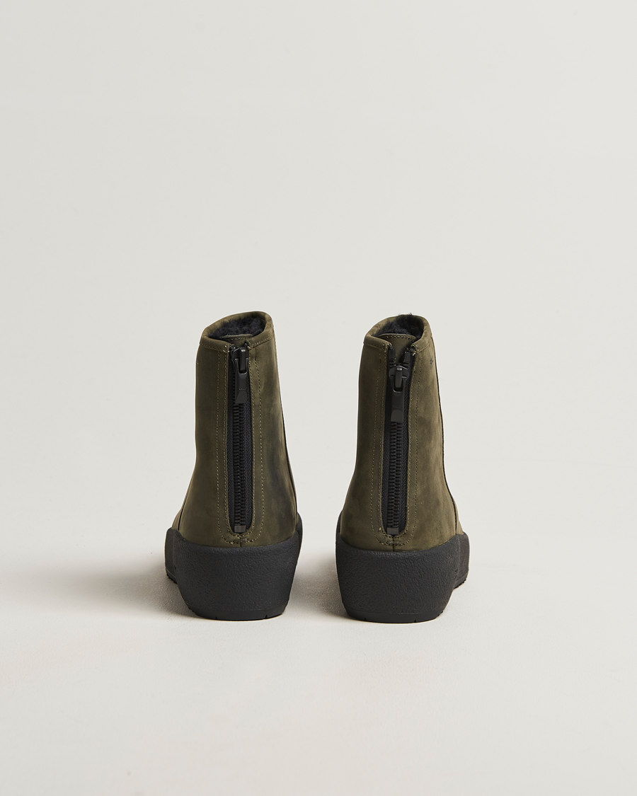 Hombres | Bally Guard III M Soft Curling Boot Dark Green | Bally | Guard III M Soft Curling Boot Dark Green