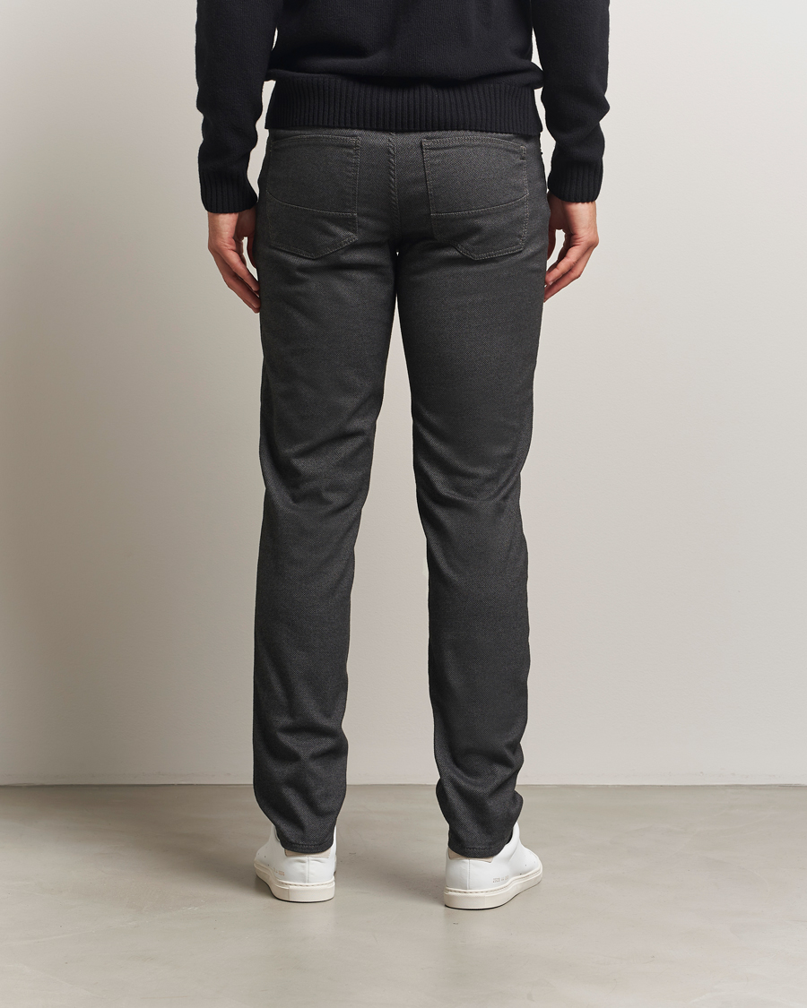 Hombres | Pantalones | Brax | Cadiz Woo.Look 5-Pocket Pants Elephant Grey