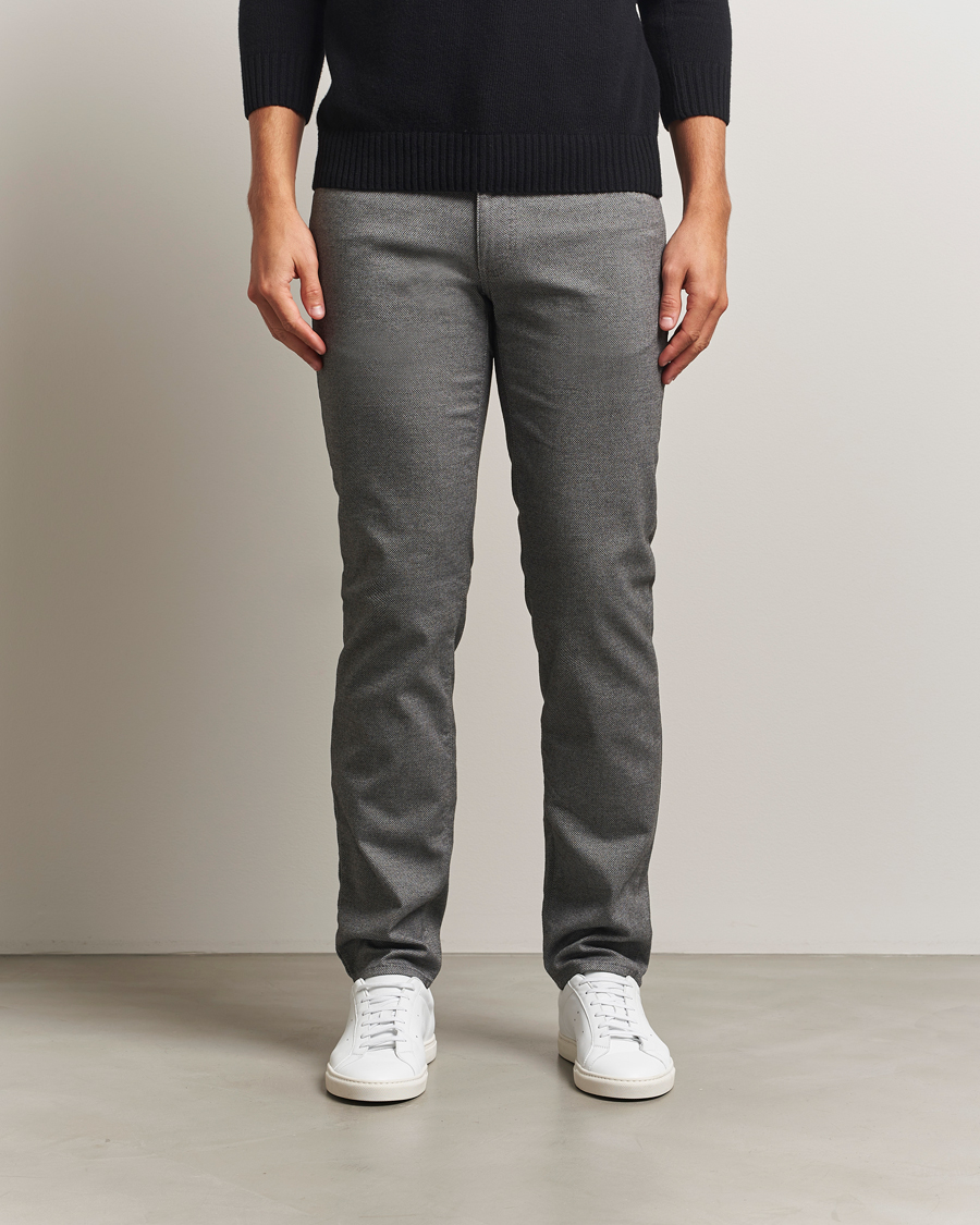 Hombres | Pantalones | Brax | Cadiz Woo.Look 5-Pocket Pants Graphit