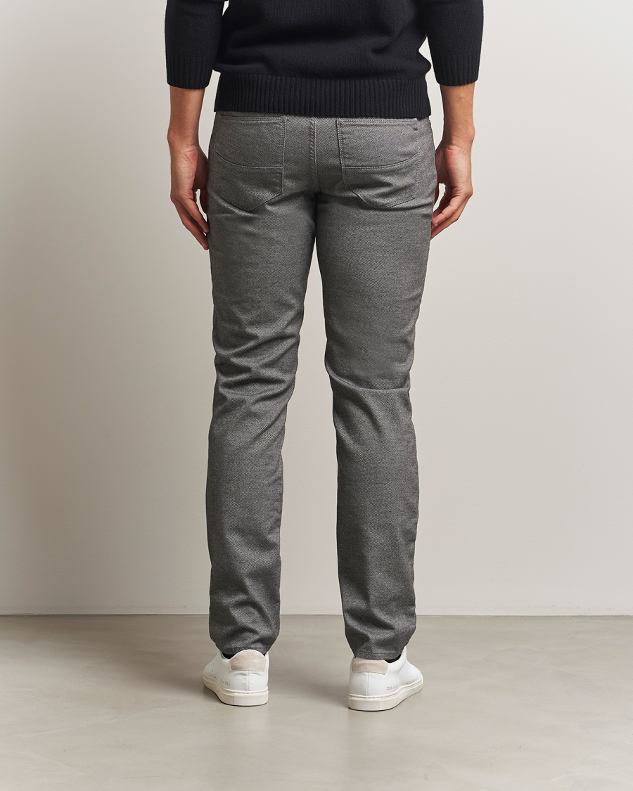 Hombres | Pantalones | Brax | Cadiz Woo.Look 5-Pocket Pants Graphit
