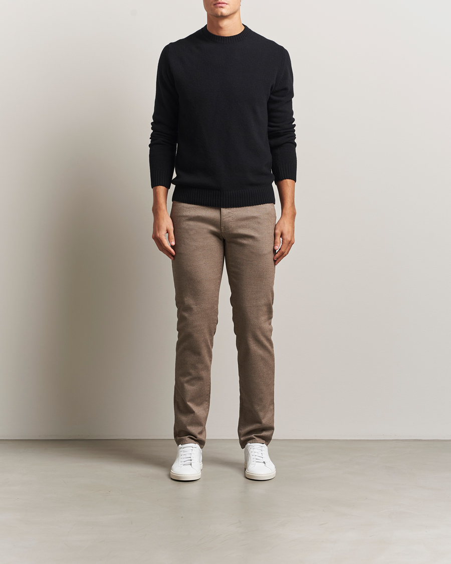 Hombres | Pantalones | Brax | Cadiz Woo.Look 5-Pocket Pants Camel