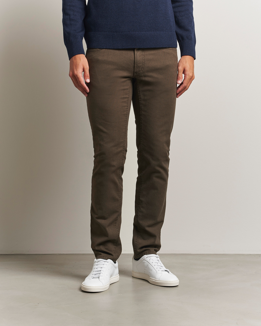 Hombres | Pantalones | Brax | Chuck Hi-Flex 5-Pocket Pants Nougat