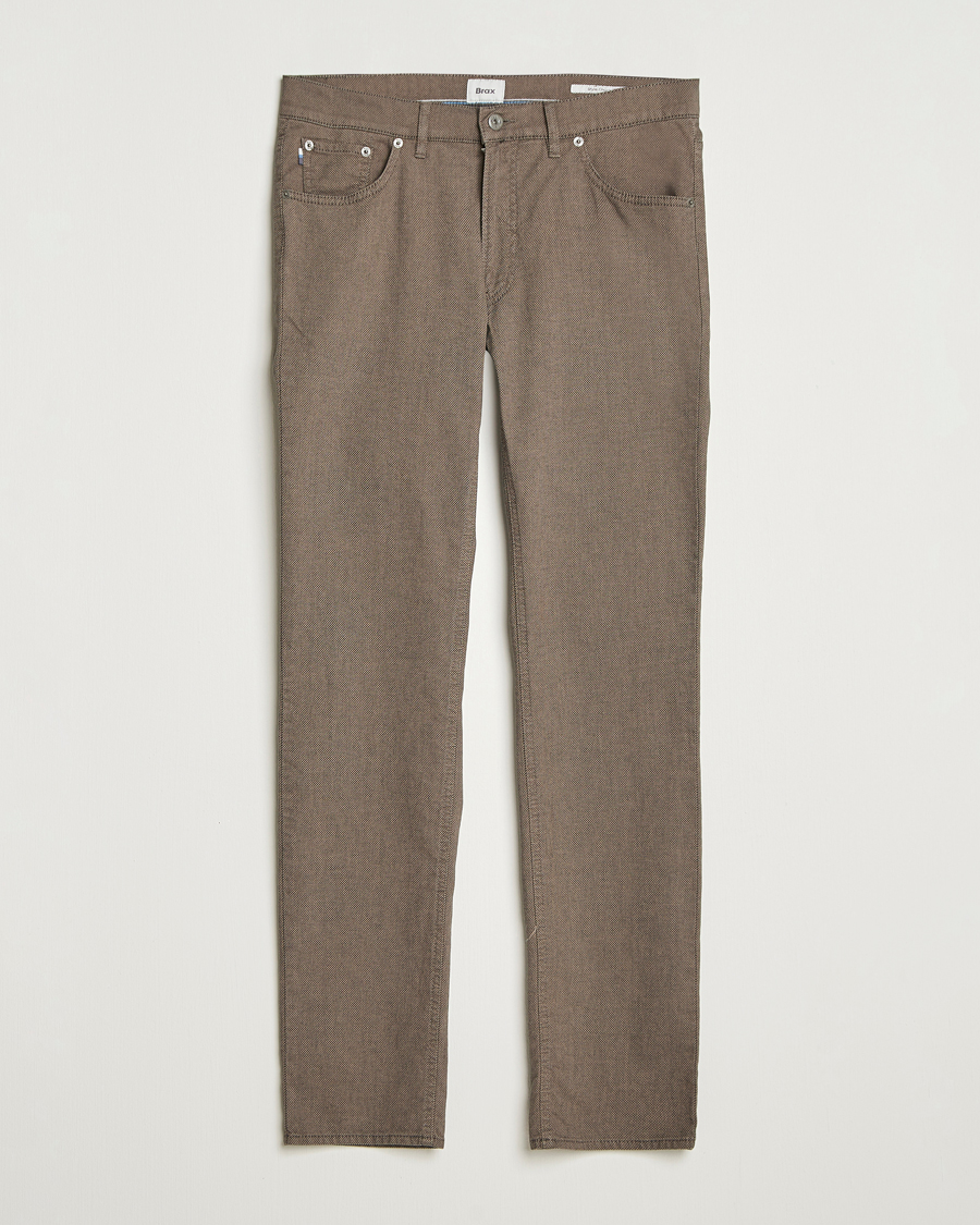 Hombres | Pantalones | Brax | Chuck Hi-Flex 5-Pocket Pants Walnut