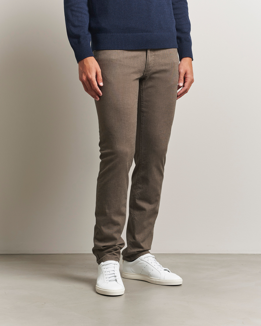 Hombres | Pantalones | Brax | Chuck Hi-Flex 5-Pocket Pants Walnut