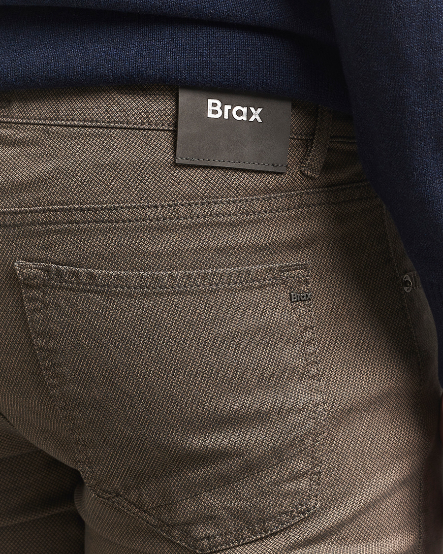 Hombres | Pantalones | Brax | Chuck Hi-Flex 5-Pocket Pants Walnut