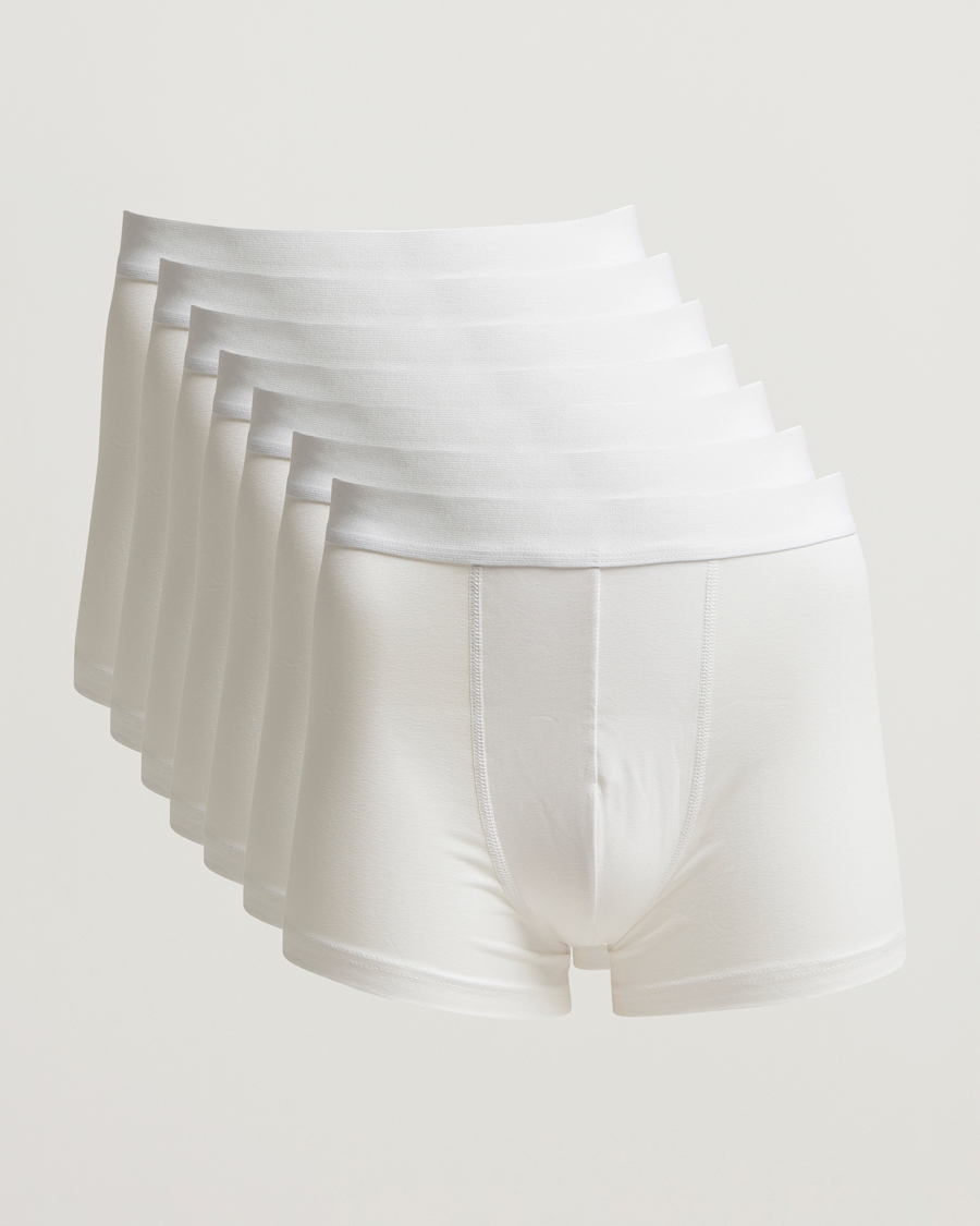 Hombres | Ropa interior y calcetines | Bread & Boxers | 7-Pack Boxer Brief White