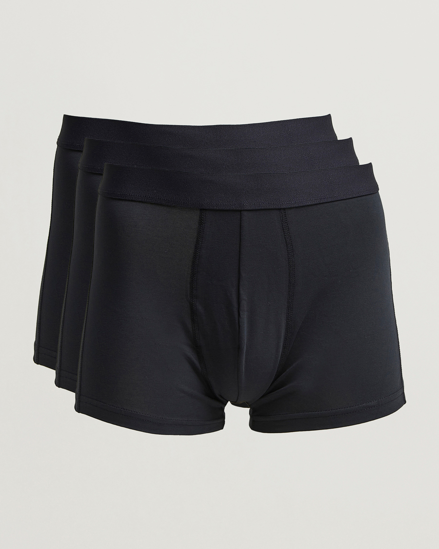 Hombres | Ropa interior y calcetines | Bread & Boxers | 3-Pack Trunk Dark Navy