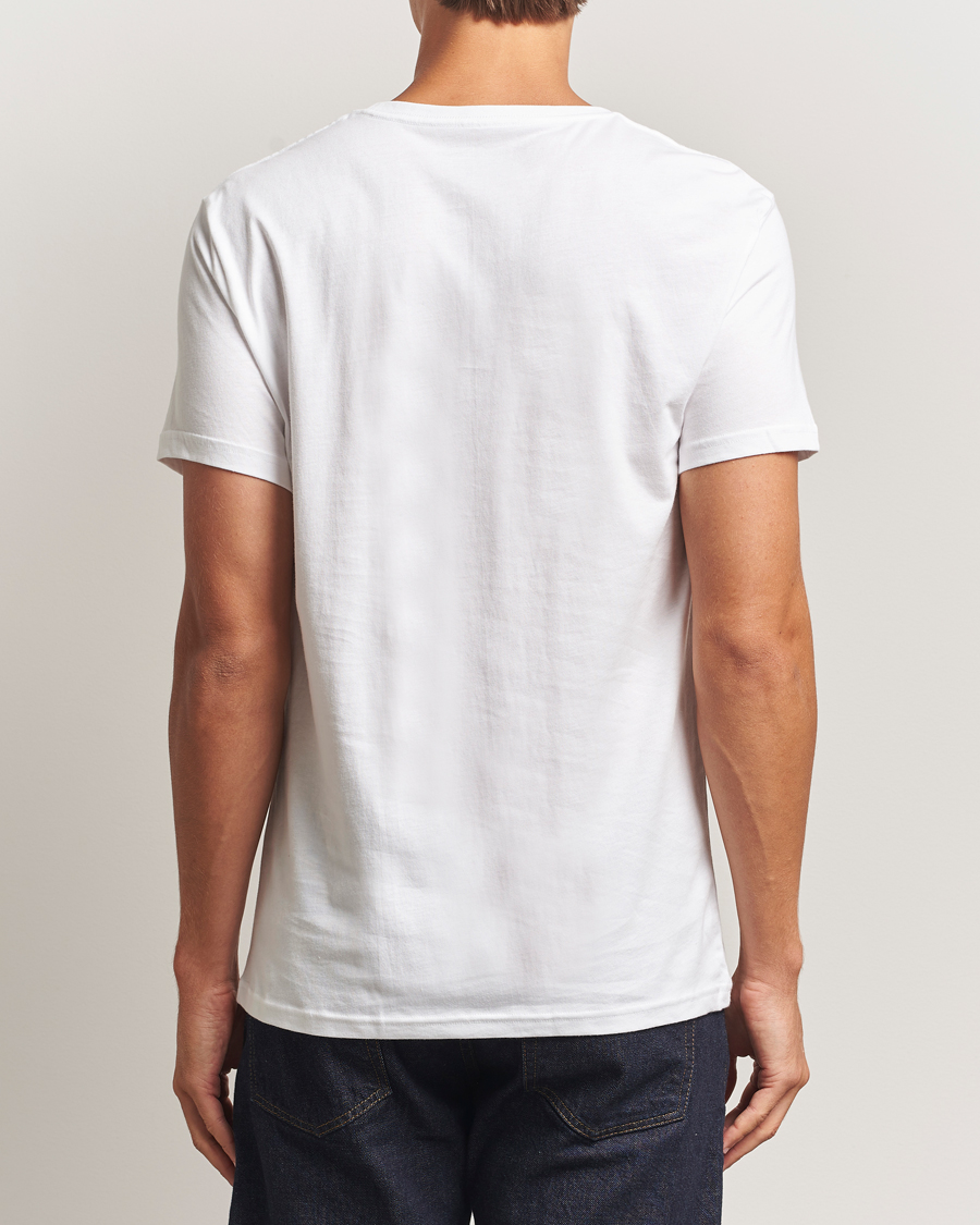 Hombres | Camisetas | Bread & Boxers | 2-Pack Lightweight Cotton T-Shirt White