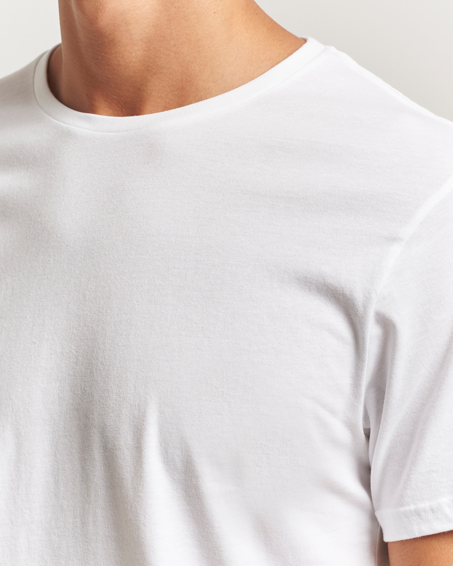 Hombres | Camisetas | Bread & Boxers | 2-Pack Lightweight Cotton T-Shirt White