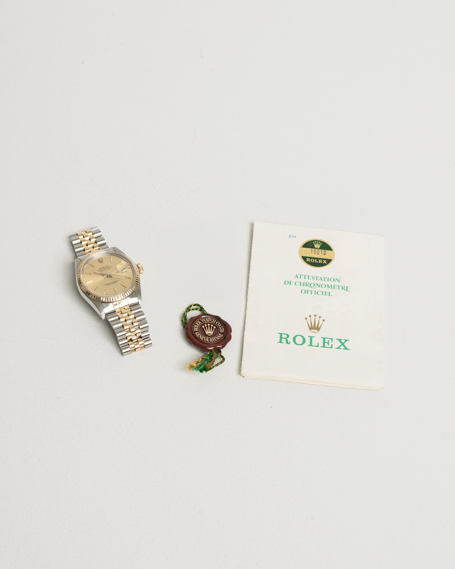 Hombres | Rolex Pre-Owned Datejust 36 G/S | Rolex Pre-Owned | Datejust 36 G/S