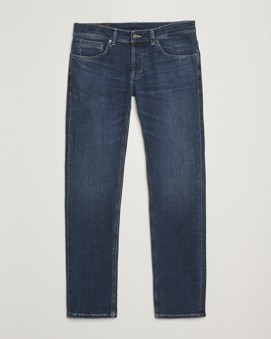 Hombres | Pantalones | Dondup | George Jeans Dark Blue