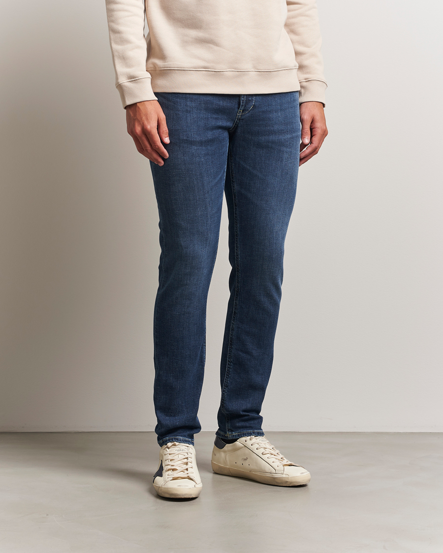 Hombres | Pantalones | Dondup | George Jeans Dark Blue