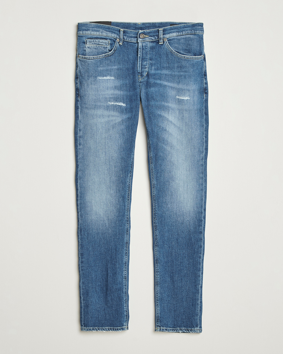 Hombres | Pantalones | Dondup | George Jeans Medium Blue