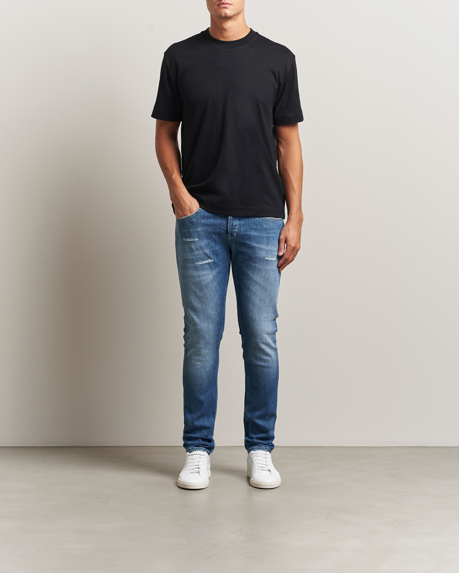 Hombres | Pantalones | Dondup | George Jeans Medium Blue