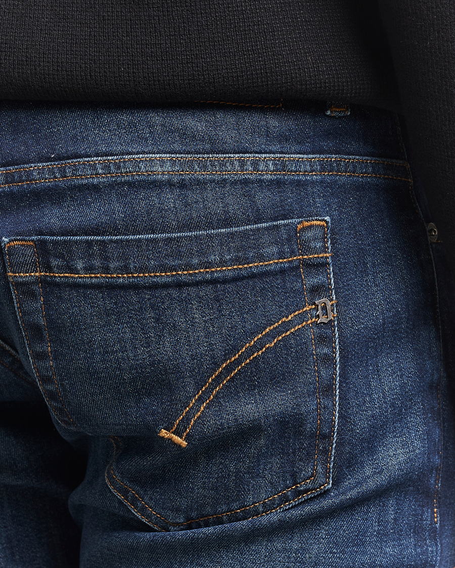 Hombres | Pantalones | Dondup | George Jeans Dark Blue
