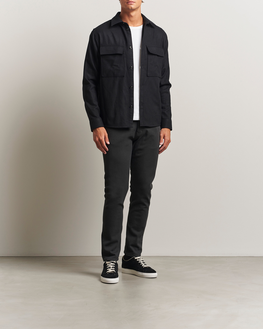 Hombres | Pantalones | Dondup | Icon Bullstretch 5-Pocket Pants Dark Grey