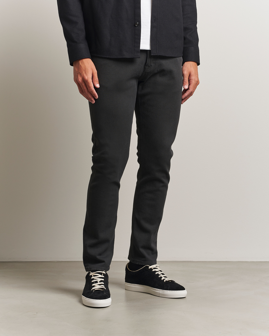 Hombres | Pantalones | Dondup | Icon Bullstretch 5-Pocket Pants Dark Grey
