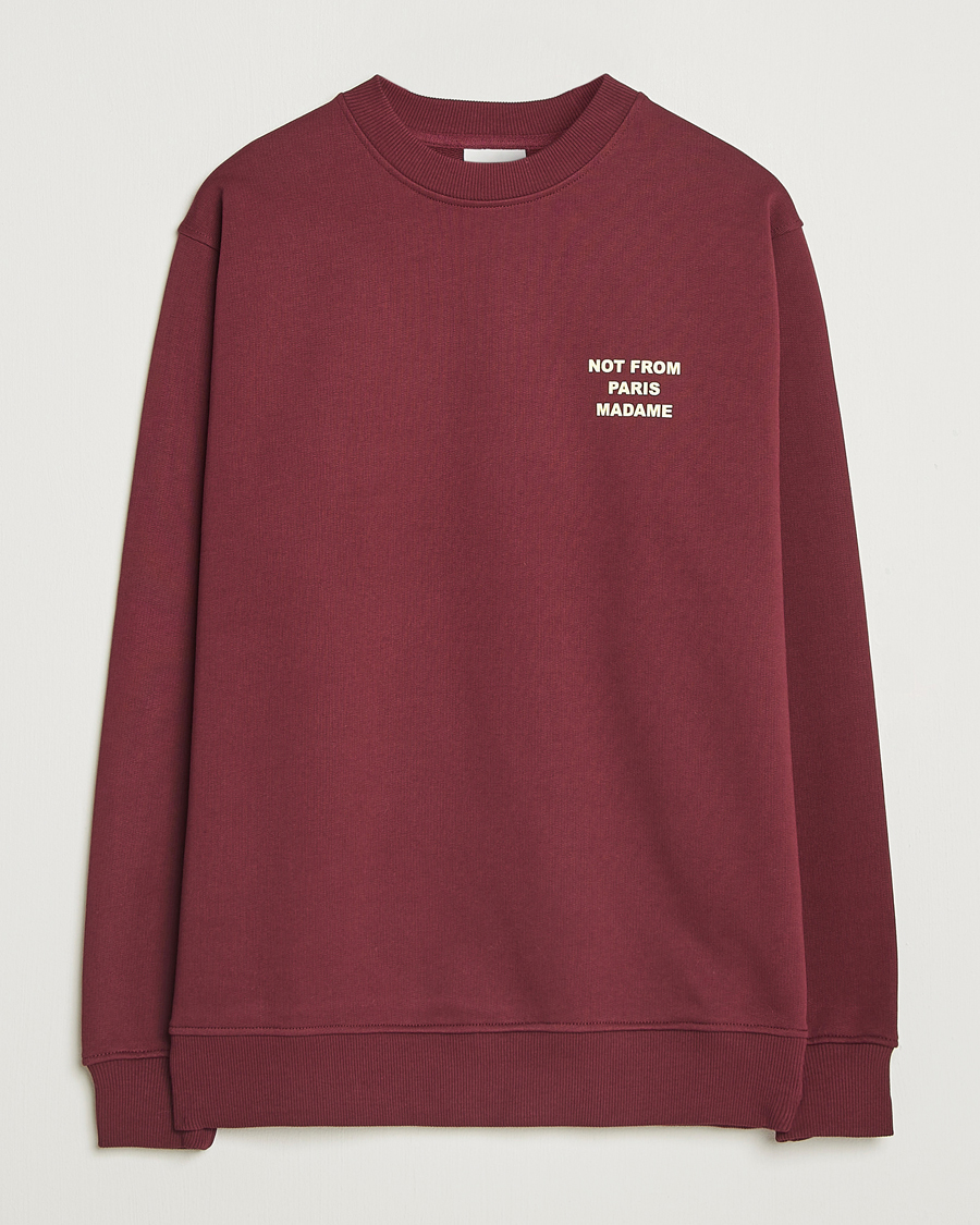 Hombres | Jerséis y prendas de punto | Drôle de Monsieur | Slogan Sweatshirt Wine
