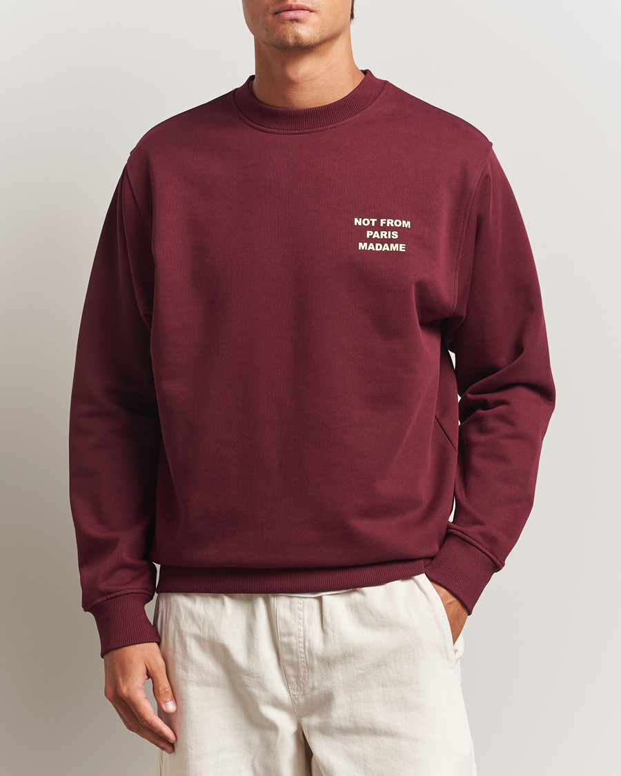 Hombres | Jerséis y prendas de punto | Drôle de Monsieur | Slogan Sweatshirt Wine