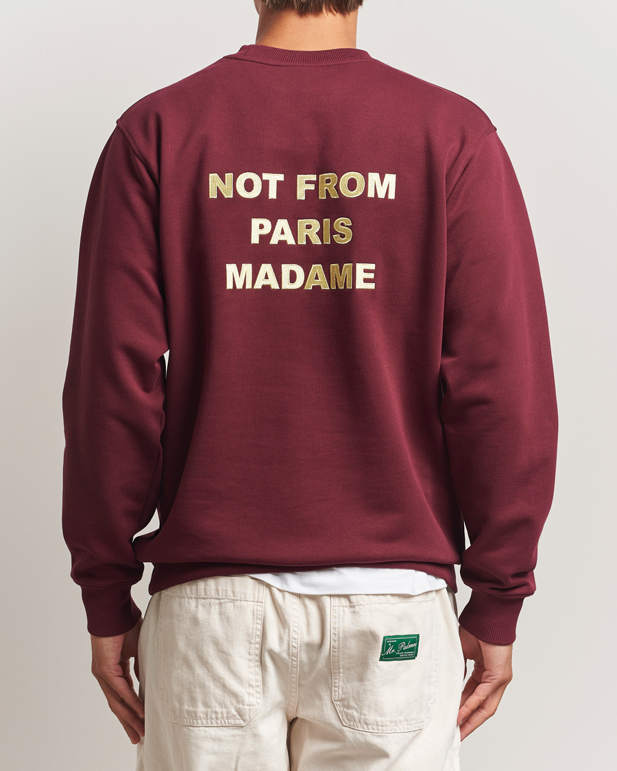 Hombres | Jerséis y prendas de punto | Drôle de Monsieur | Slogan Sweatshirt Wine