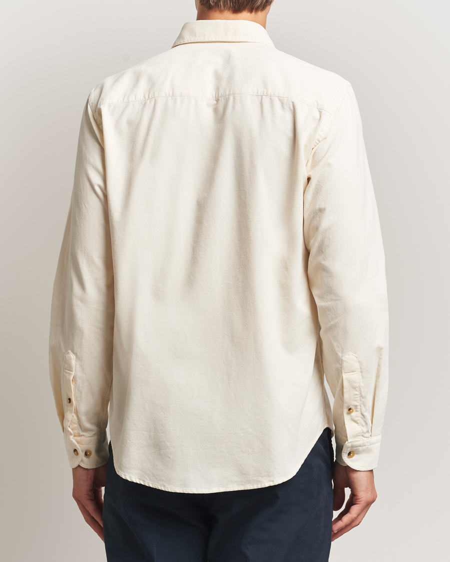 Hombres | Camisas | Eton | Casual Fit Corduroy Shirt Off White