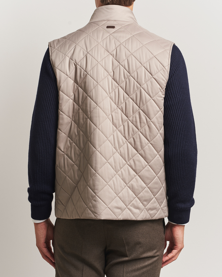 Hombres | Abrigos y chaquetas | Eton | Quilted Shell Vest Beige