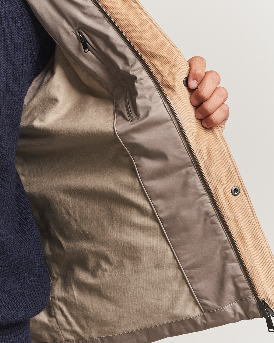 Hombres | Abrigos y chaquetas | Eton | Quilted Shell Vest Beige