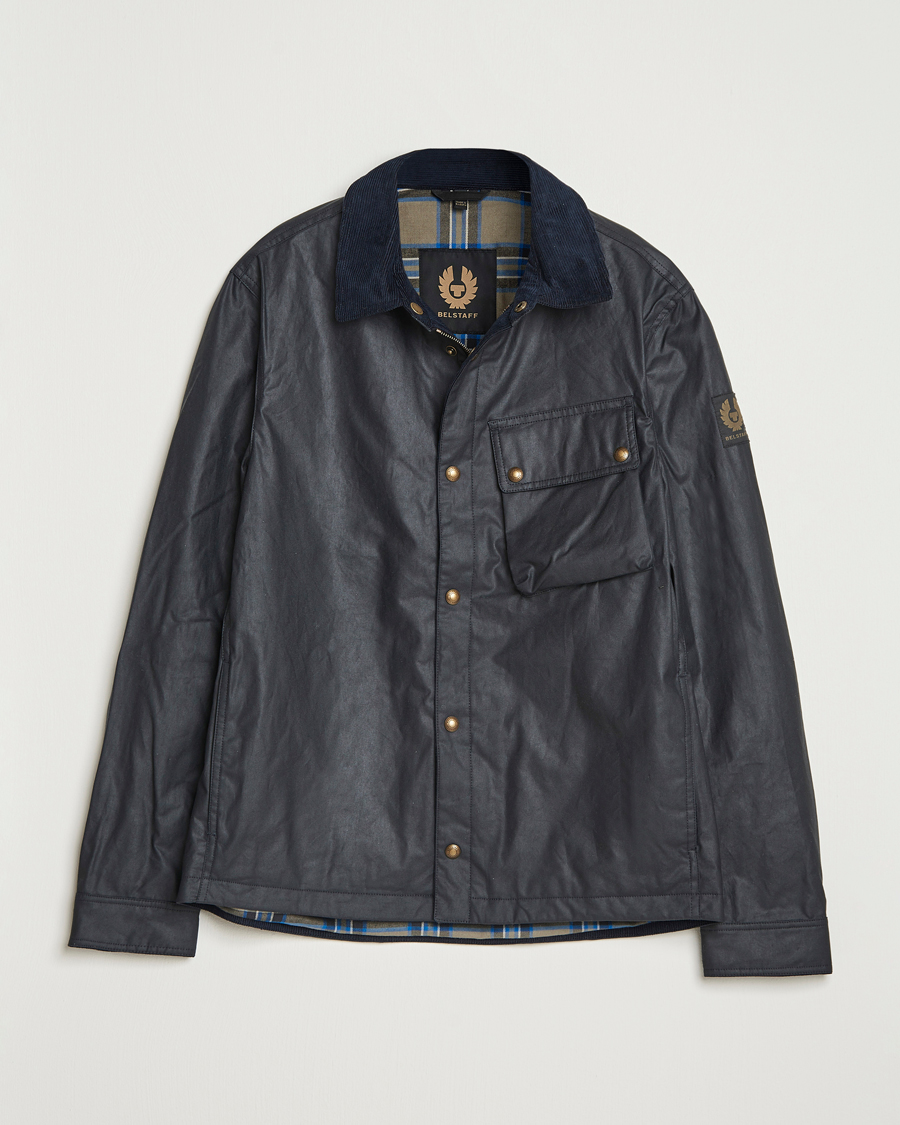 Hombres | Abrigos y chaquetas | Belstaff | Ground Wax Jacket Dark Navy