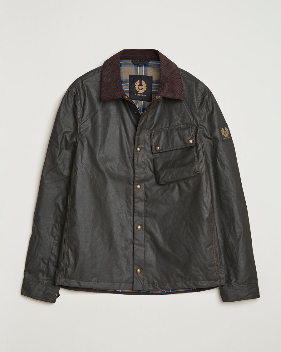 Hombres | Abrigos y chaquetas | Belstaff | Ground Wax Jacket Faded Olive