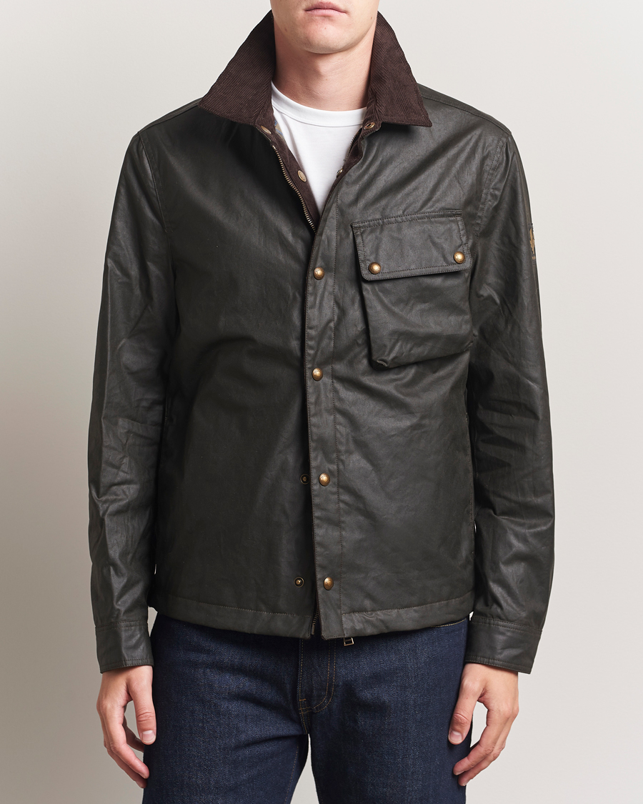 Hombres | Abrigos y chaquetas | Belstaff | Ground Wax Jacket Faded Olive