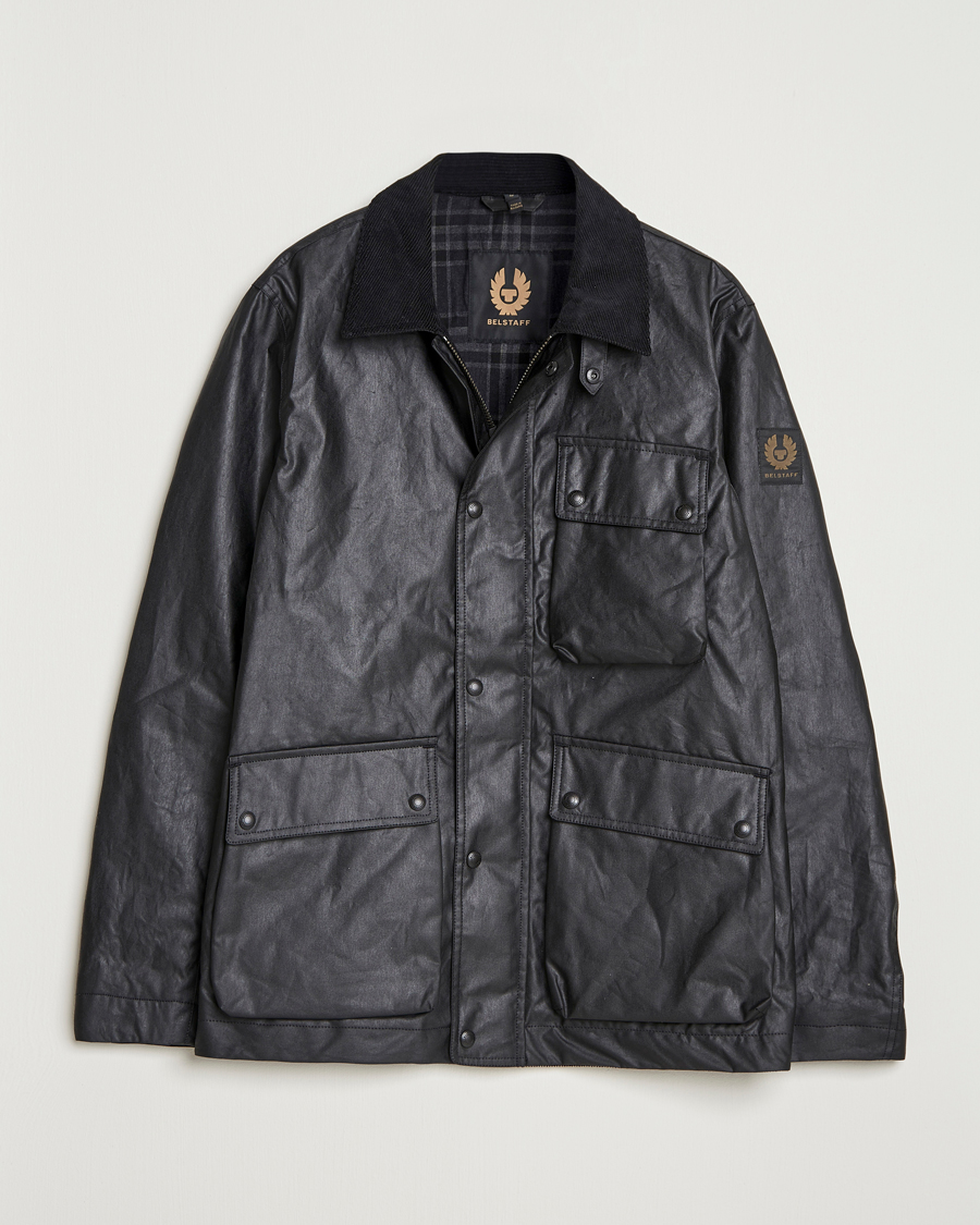 Hombres | Abrigos y chaquetas | Belstaff | Incline Wax Jacket Black