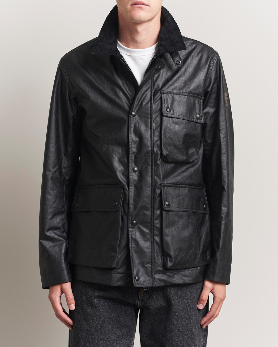 Hombres | Abrigos y chaquetas | Belstaff | Incline Wax Jacket Black