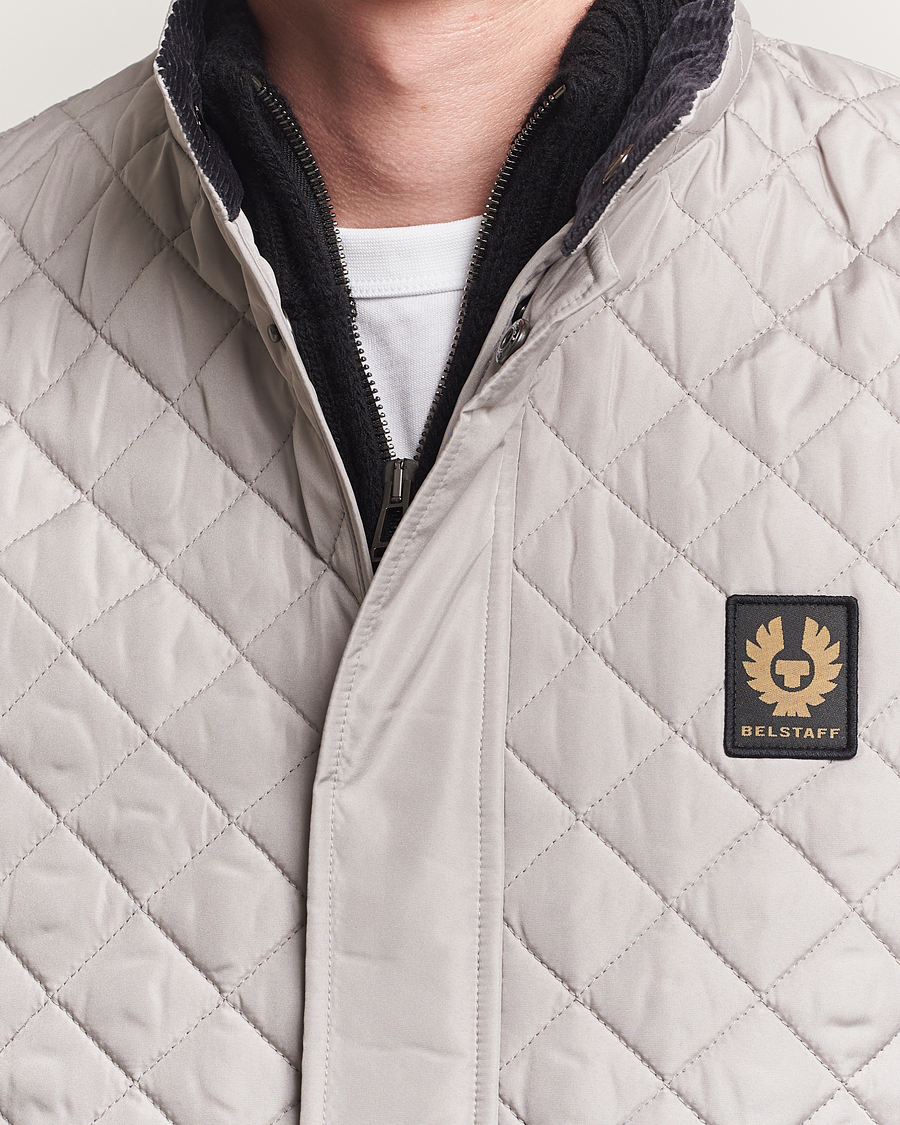 Hombres | Chalecos | Belstaff | Icon Gilet Cement Grey