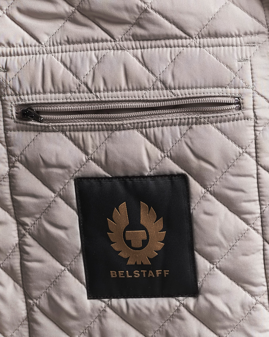 Hombres | Chalecos | Belstaff | Icon Gilet Cement Grey