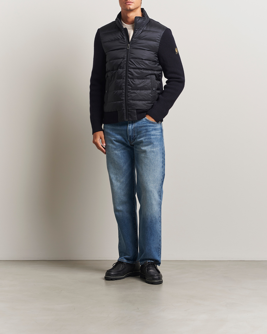 Hombres | Abrigos y chaquetas | Belstaff | Circuiteer Hybrid Jacket Dark Ink
