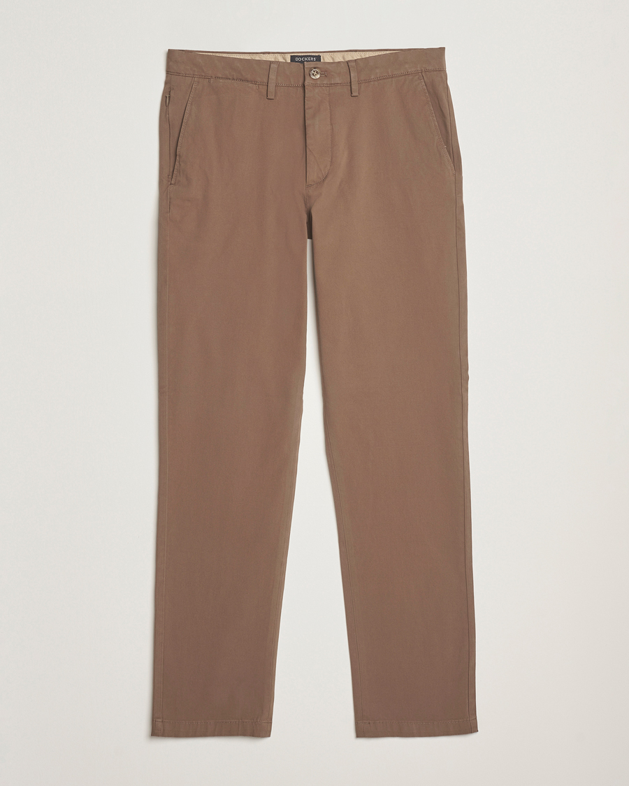 Hombres | Pantalones | Dockers | Cotton Slim Chino Chocolate Chip