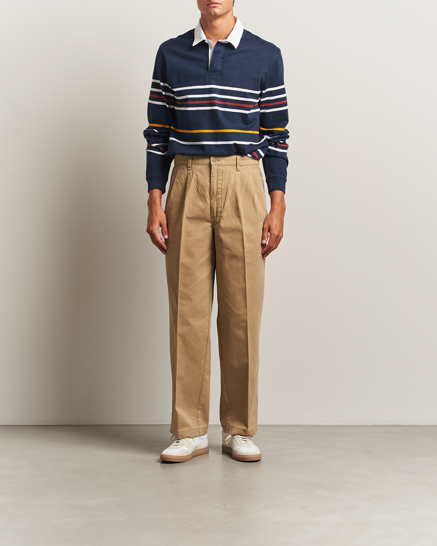 Hombres | Pantalones | Dockers | Original Pleated Chino Loose Harvest Gold
