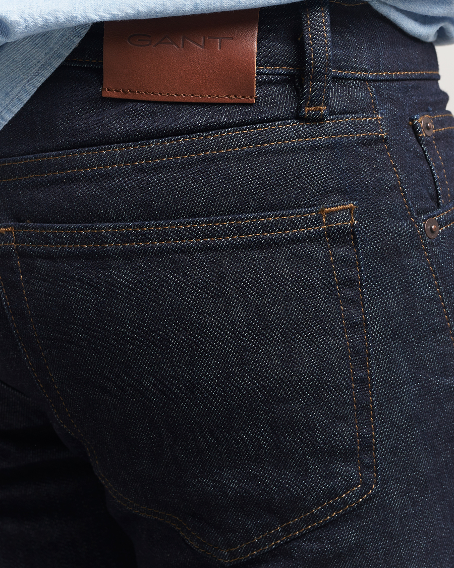 Hombres | Vaqueros | Gant | Regular Fit Jeans Dark Blue