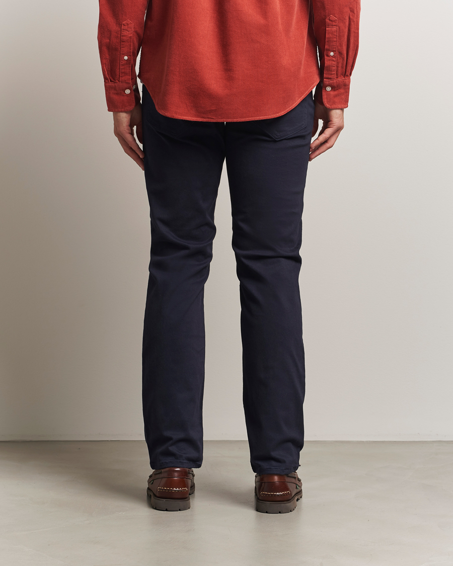Hombres | Pantalones | Gant | Regular Fit Moleskin 5-Pocket Trousers Evening Blue