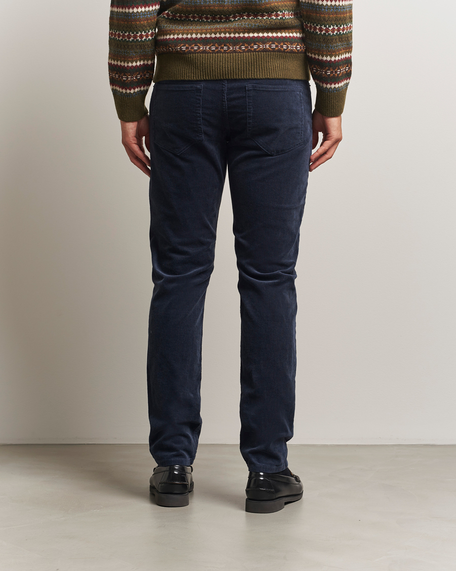 Hombres | Pantalones | Gant | Cord 5-Pocket Jeans Evening Blue